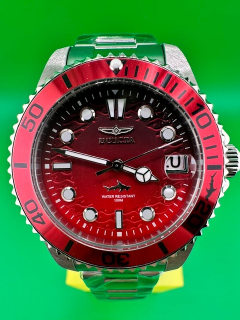 50923 - Invicta Pro Diver Women's Watch - 34mm, Steel Red (50923) #1
